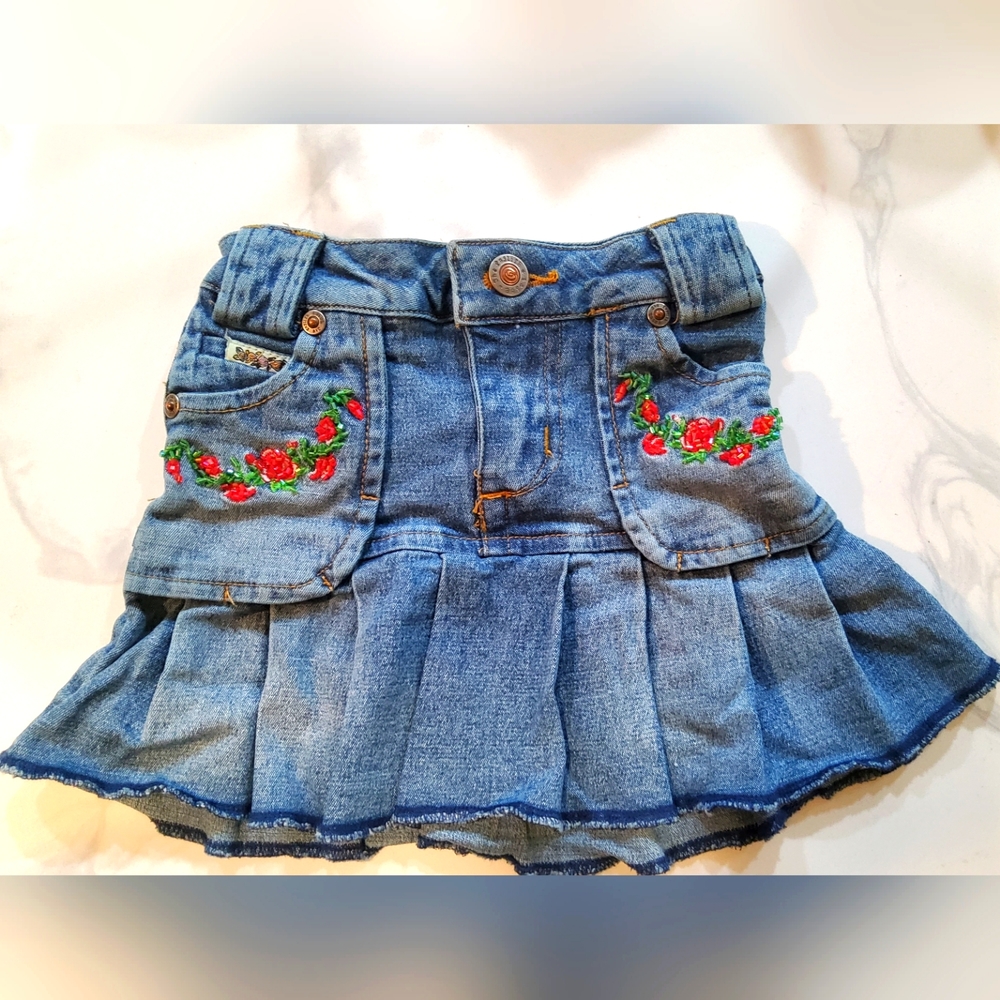 The  English Roses by Madonna Demin Mini Skirt  Size, 3T